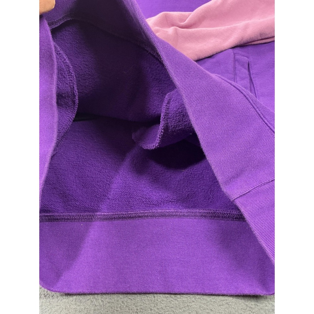 Teddy Fresh Hoodie Mens Large Multicolor Colorblock Pullover Fleece Teddy Logo - Picture 4 of 9